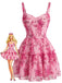Pink 1940s Dress 1