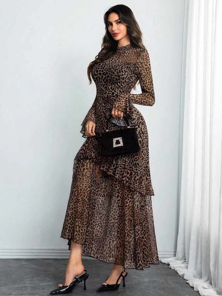 Brown 1930s Dress 6