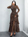 Brown 1930s Dress 8