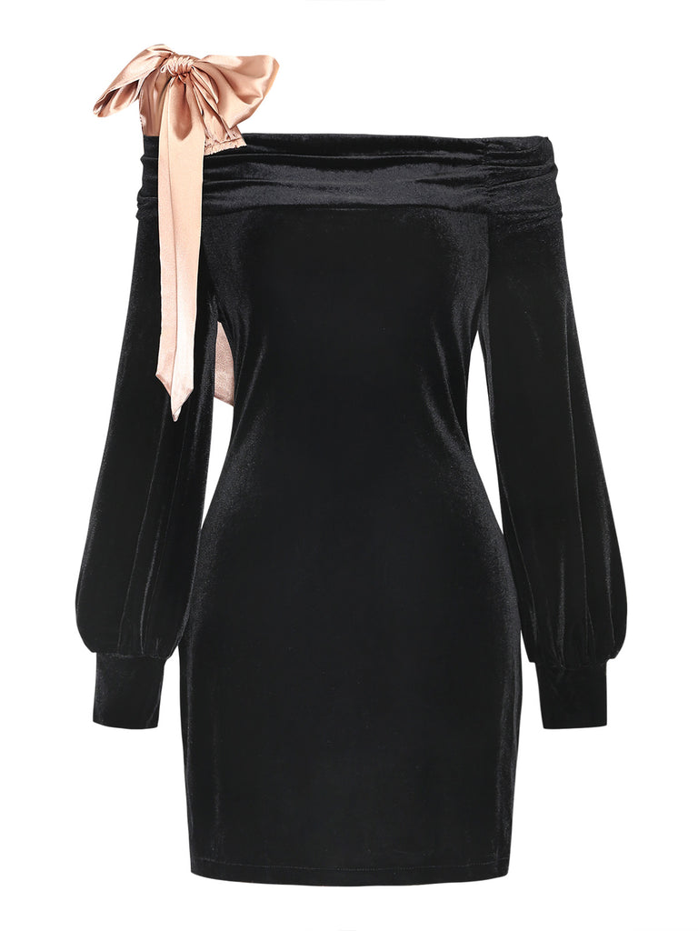 Black 1960s Dress 1