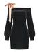 Black 1960s Dress 1