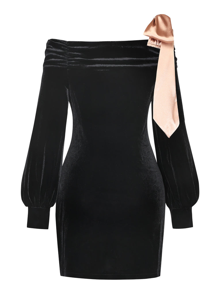 Black 1960s Dress 2