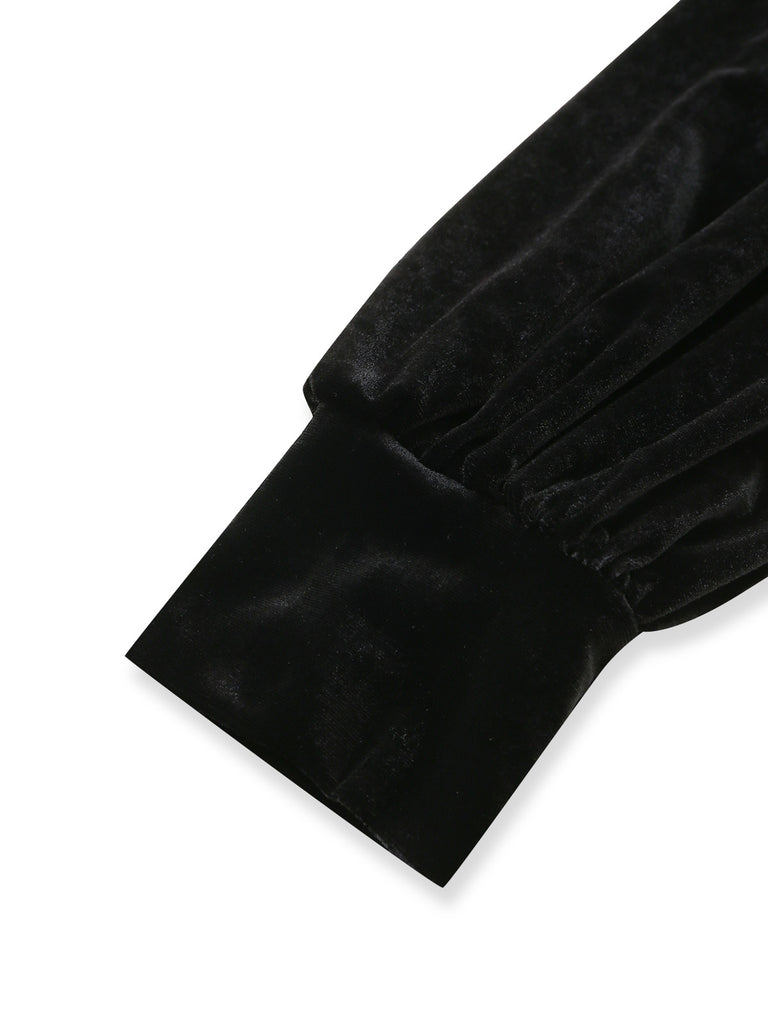 Black 1960s Dress 4