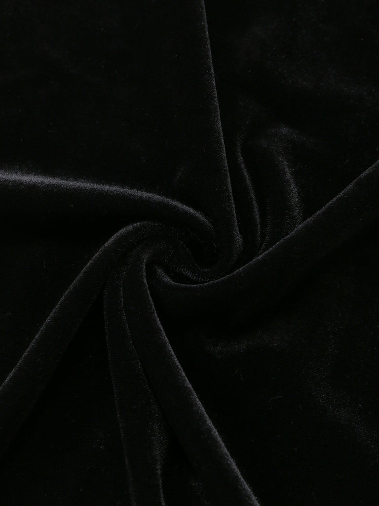 Black 1960s Dress 5