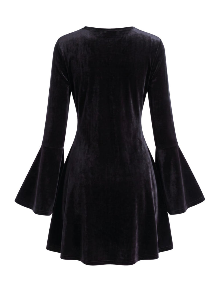 1930s Velvet Dress 2