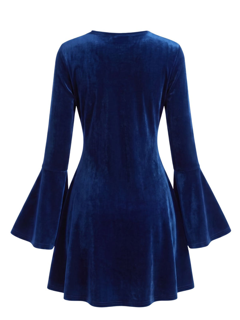 1930s Velvet Dress 5