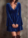 1930s Velvet Dress 6