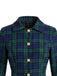 Green 1940s Plaid Jacket 3