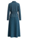 Blazer and Solid Color Skirt Set 4