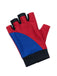 Red & Blue 1980s Metallic Letter Print Jester Costume Set