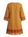 Brown 1970s V-Neck Boho Tassel Fringe Dress