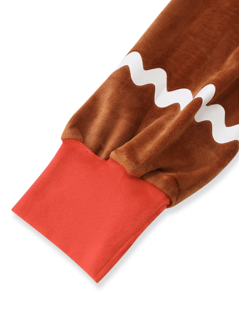 Brown 1960s Jumpsuit 2