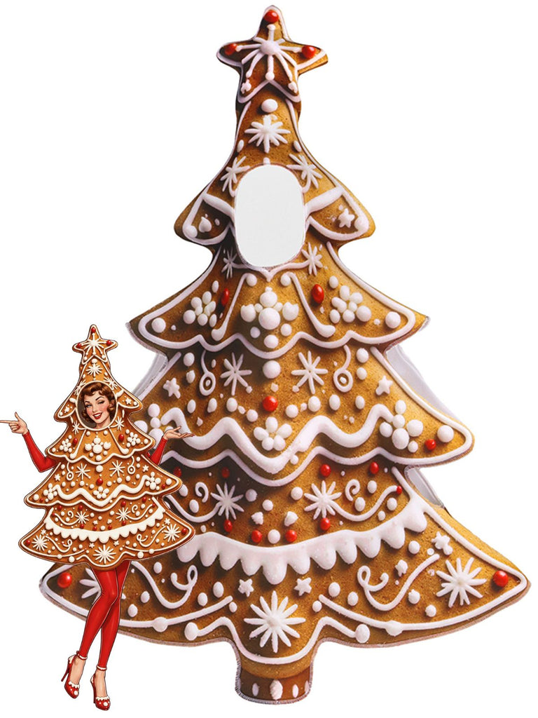 Christmas Tree Costume Party Midi Dress 1
