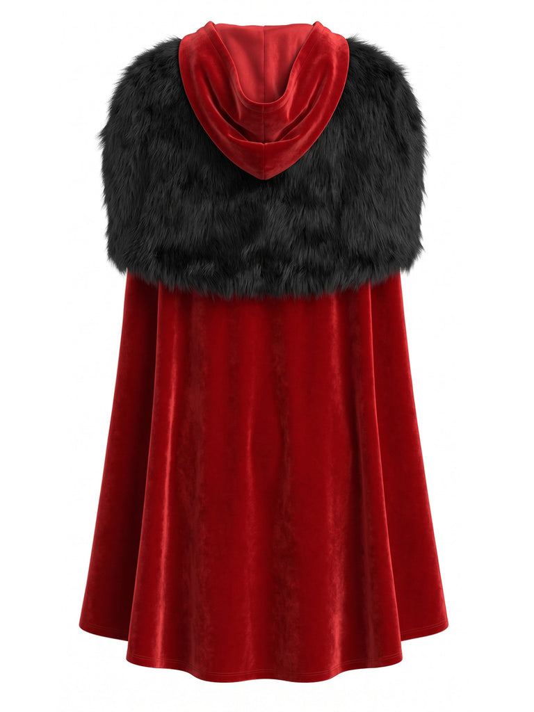 Christmas Bodysuit and Hooded Cape Set 5