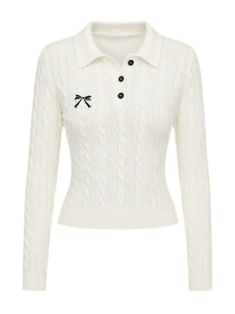 White 1950s Top 1
