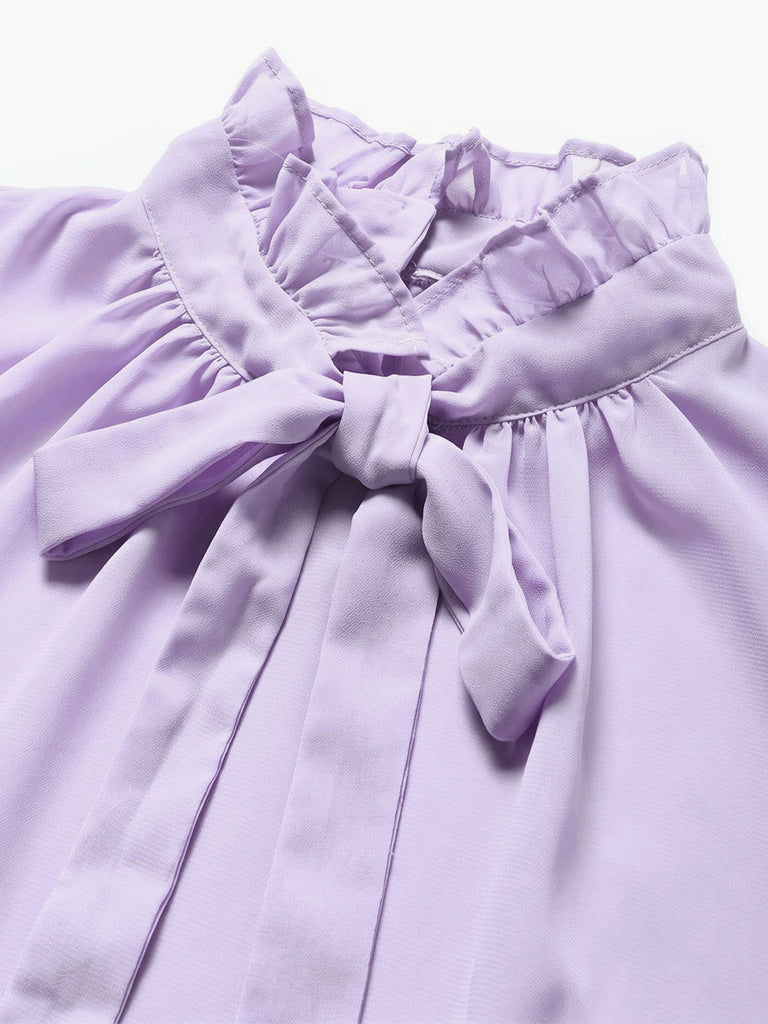[Pre-Sale] Lavender Bow Top 7