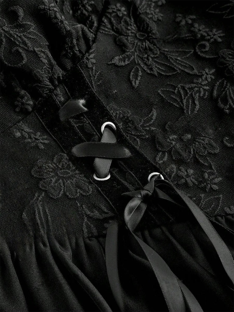 Black 1970s Dress 3