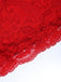 Orange Red 1950s Lace Dress 5
