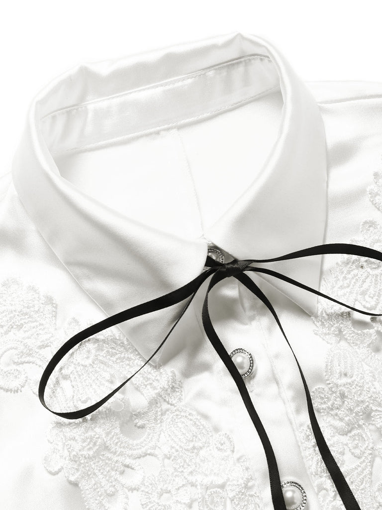 [Pre-Sale] White V Neck Dress 6
