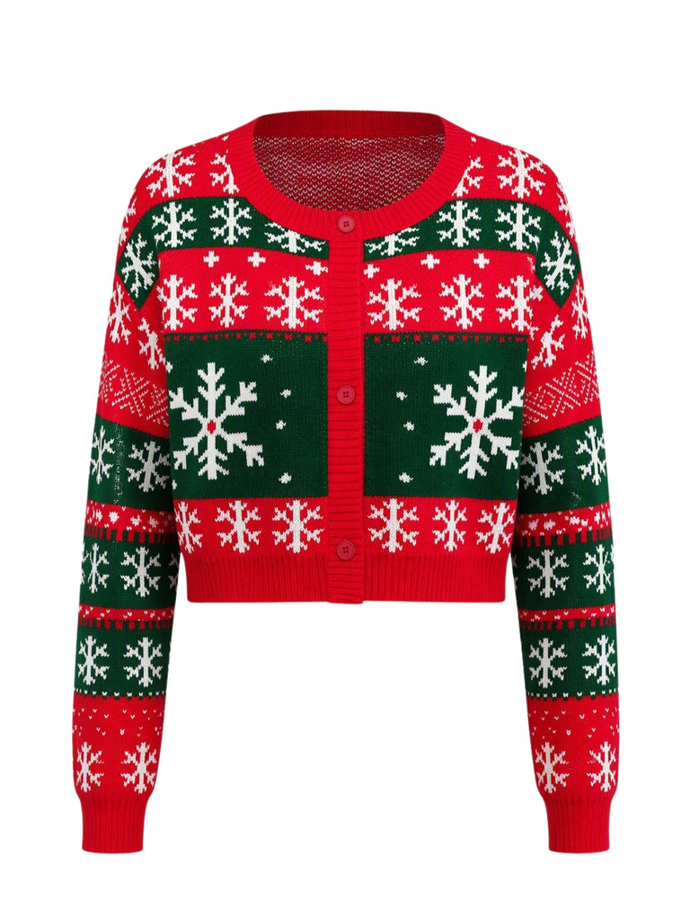 Green 1950s Christmas Jacket 6