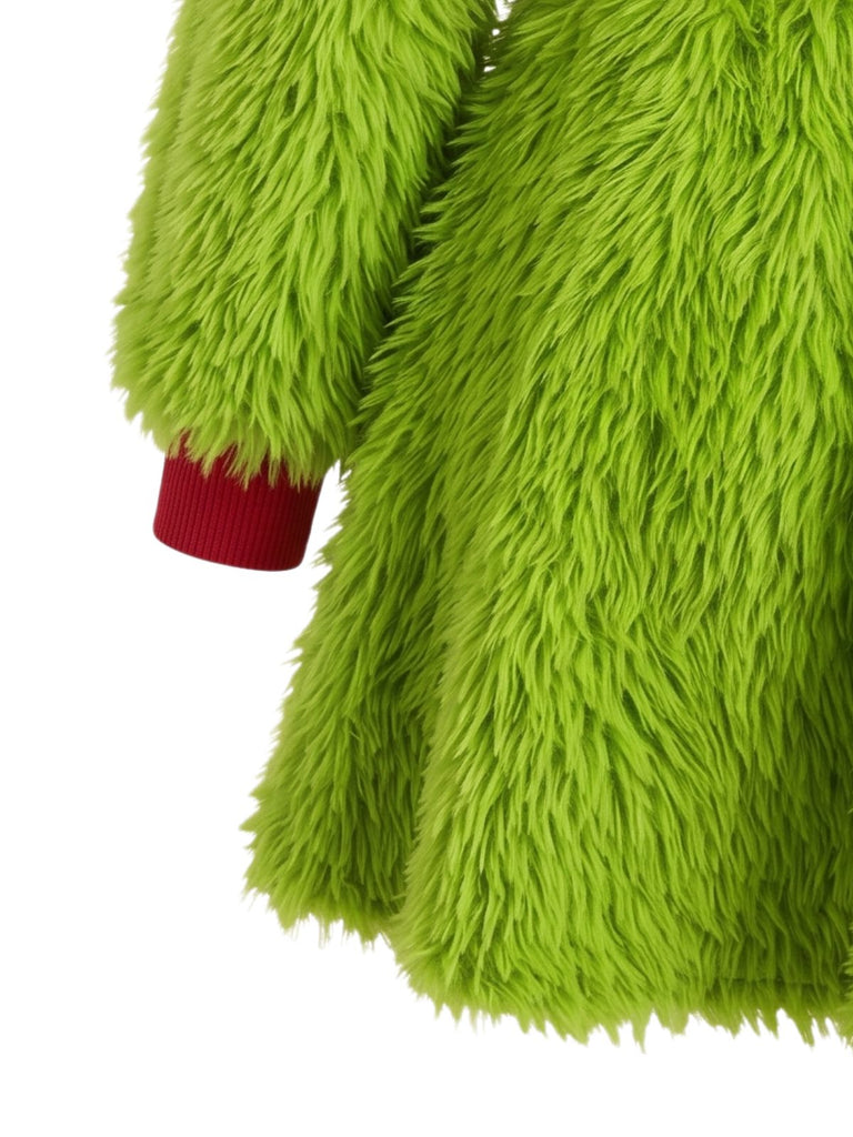 Green 1950s Christmas Dress 4
