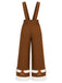 [Pre-Sale] Brown Gingerbread Raw Hem Suspender Overalls 3
