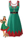 1950s Christmas Dress 1