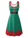 1950s Christmas Dress 3