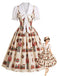 [Pre-Sale] True Red Floral V Neck Dress 1