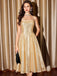 Gold 1950s Halter Dress 3