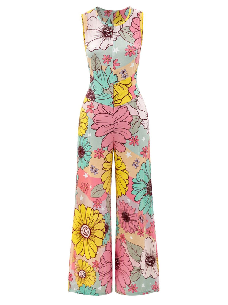 PAT 1950s Floral Jumpsuit 3