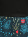 Multicolor 1950s Christmas Floral Dress 7