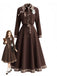 Brown 1930s Dress 1