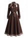 Brown 1930s Dress 2