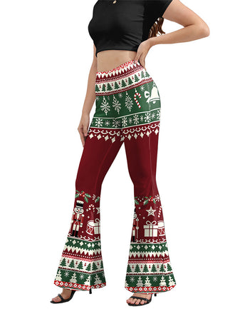 Black 1950s Christmas Pants 4