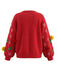 True Red 1980s Christmas Top 2