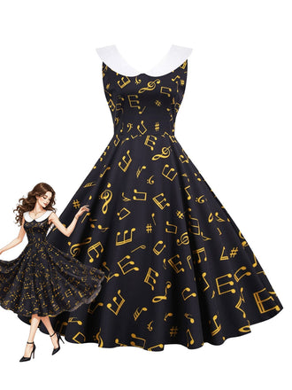 1950s Floral Dress 4