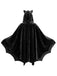 Black 1980s Cat Jacket 2
