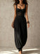 Lace Spaghetti Strap Harem Leg Jumpsuit 1