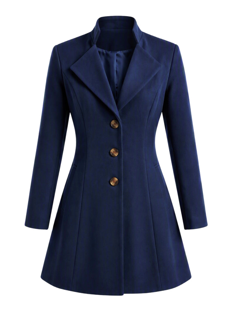 Dark Blue 1940s Jacket 1