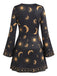 Light Brown 1960s Leopard Print Dress 2