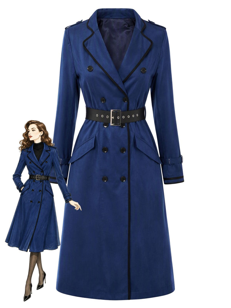 Deep Blue 1950s Jacket 1
