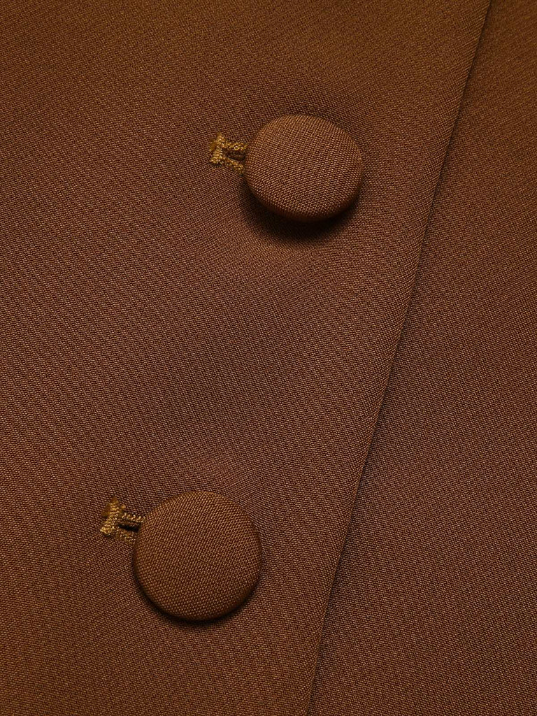 [Pre-Sale] Camel Color 1940s Lapel Cape Coat