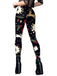 1960s Christmas Printed Cute Leggings