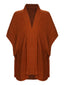 Brown 1950s Bat Sleeve Knitted Solid Cardigan