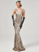 1920s Sequined Floor-Length Charleston Dress
