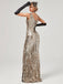 1920s Sequined Floor-Length Charleston Dress