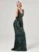 1920s Sequined Floor-Length Charleston Dress
