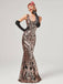 1920s Sequined Floor-Length Charleston Dress
