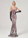 1920s Sequined Floor-Length Charleston Dress